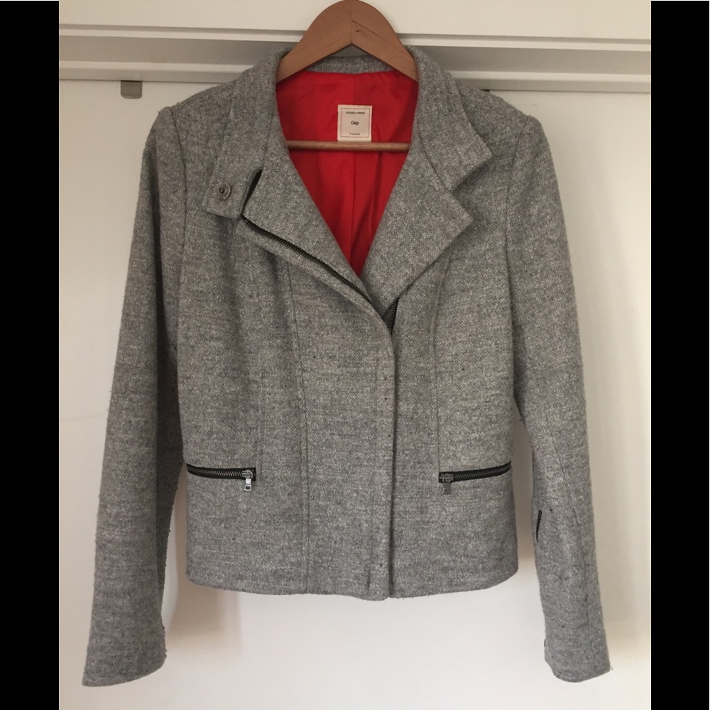 Gap Soft-Brushed ‘Biker’ Jacket